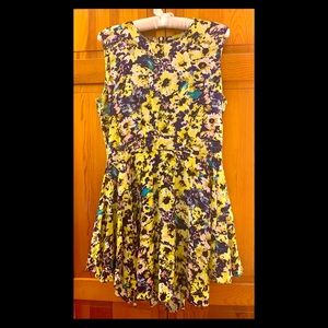 Floral High-Low Dress